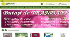 Desktop Screenshot of 4garden.ro